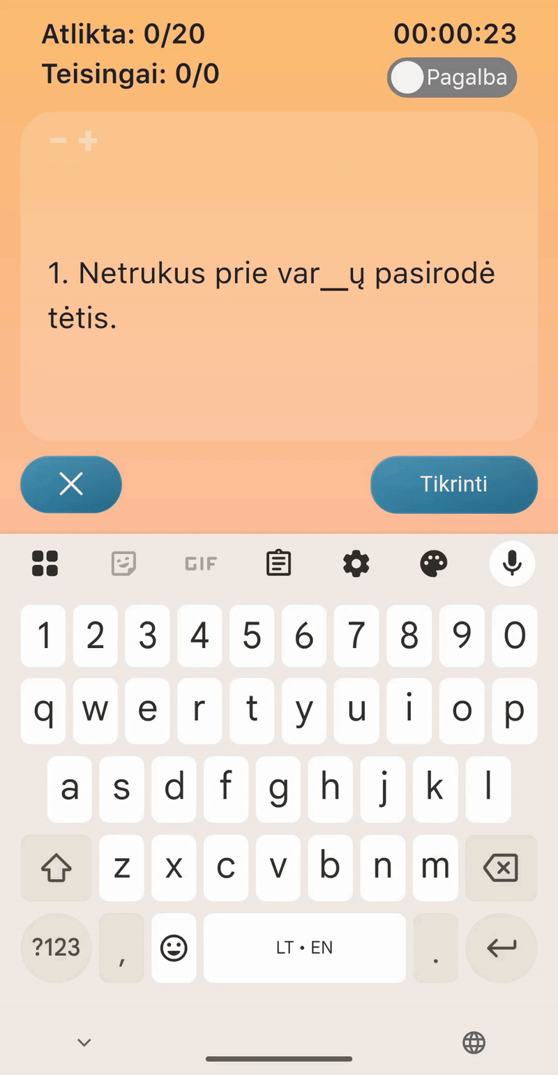 Praktikos skiltis